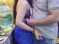 Sammy sins fucks hot indian friend s mom doggy style - big natural tits homemade sex